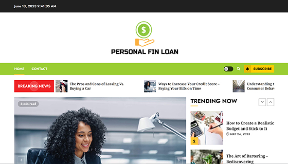 Asmeninė fin paskola (personalfinloan.com)