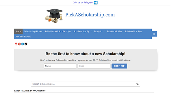 pickascholarship.com