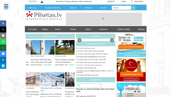 pilsetas.lv