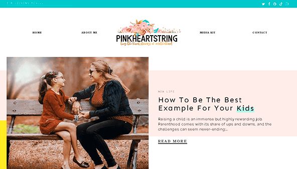 Rosa Herzschnur (pinkheartstring.com)