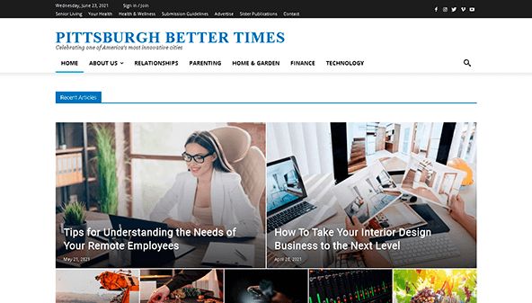 Pittsburgh des temps meilleurs (pittsburghbettertimes.com)