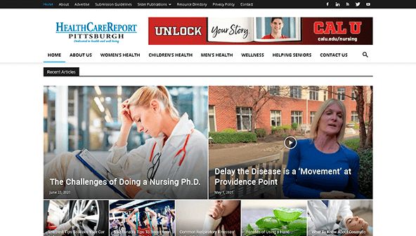 Raport na temat opieki zdrowotnej w Pittsburghu (pittsburghhealthcarereport.com)