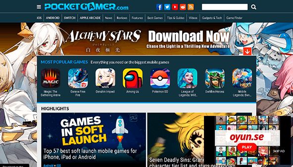 Pocket gamer (pocketgamer.com)