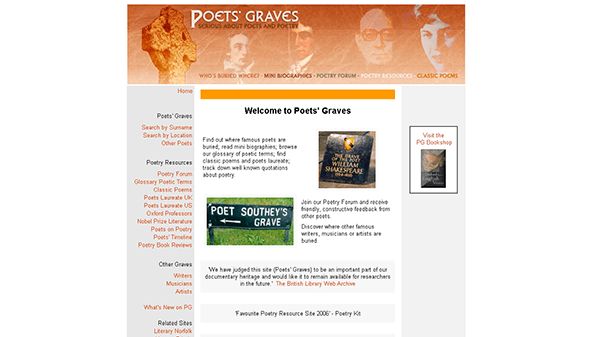 Poetas Graves (poetsgraves.co.uk)