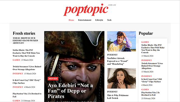 poptopic.com.au