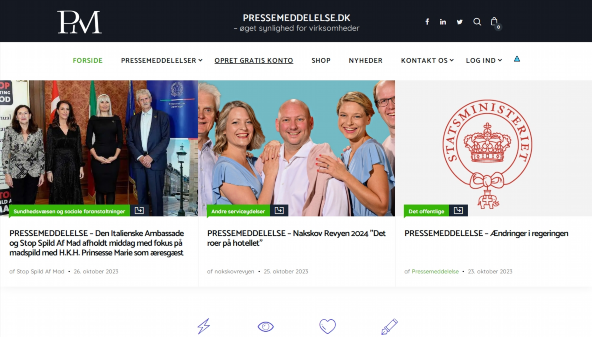 pressemeddelelse.dk
