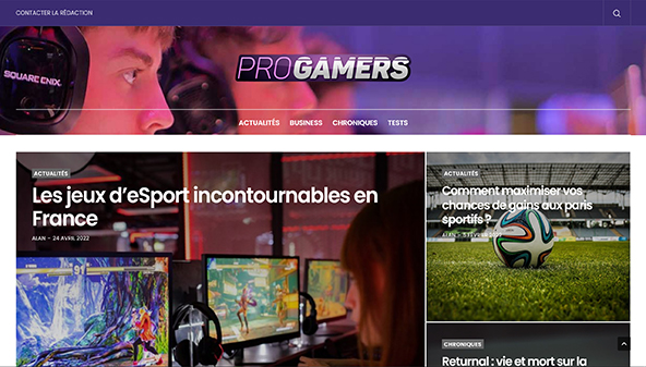 Pro gamers (pro-gamers.fr)