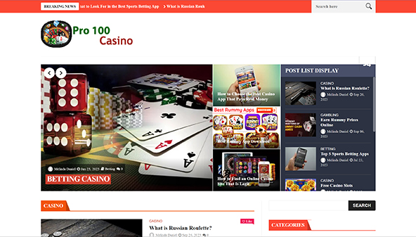 Pro100 kasino (pro100casino.com)