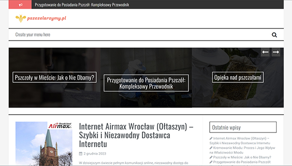 pszczelarzymy.pl