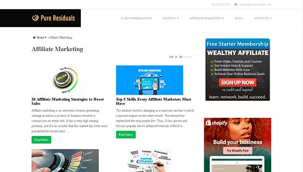 Rena restprodukter (pureresiduals.com)