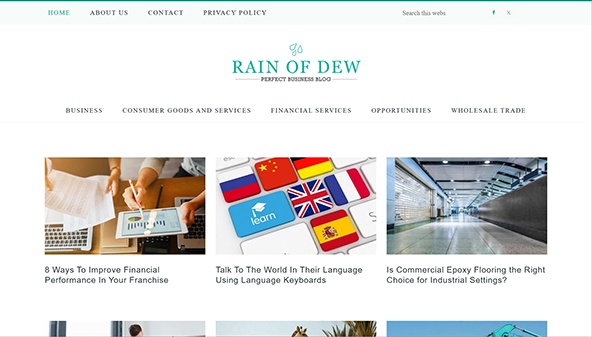 rainofdew.com