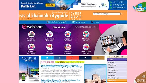 Dhabi kaupunkiopas Rak (rak.dubaicityguide.com)