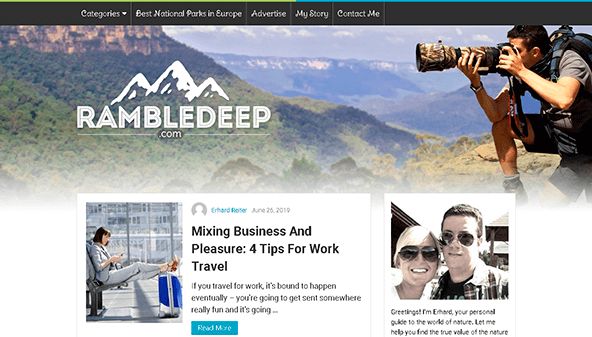 Pasinerkite giliai (rambledeep.com)