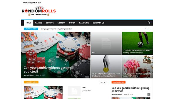 Atsitiktiniai ritiniai (randomrolls.com)