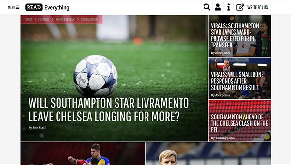 Lue Southampton (readsouthampton.com)