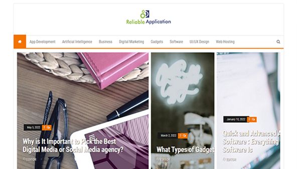 Luotettava sovellus (reliableapplication.com)