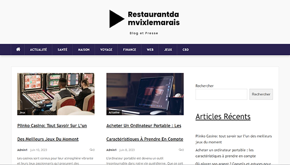 restaurantdamvixlemarais.fr
