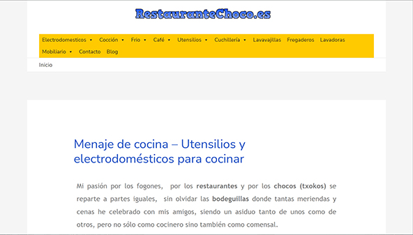 restaurantechoco.es