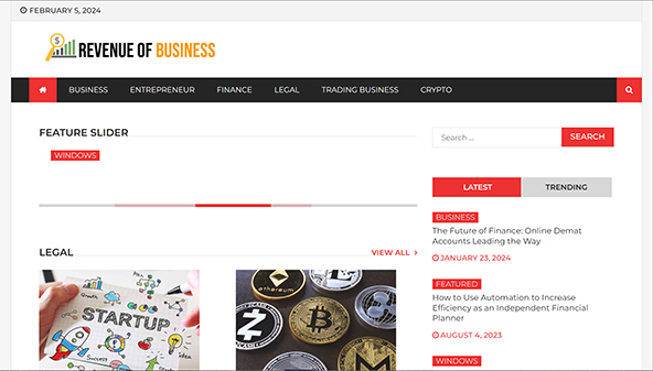 revenueofbusiness.com
