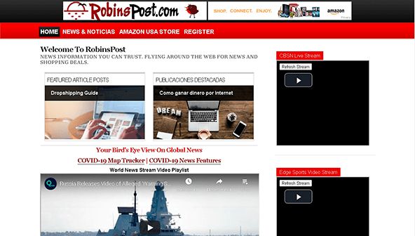 Stanowisko Robins (robinspost.com)