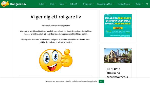 Vita più divertente (roligareliv.se)