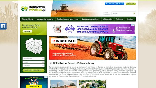 Landbruk i Polen (rolnictwowpolsce.pl)