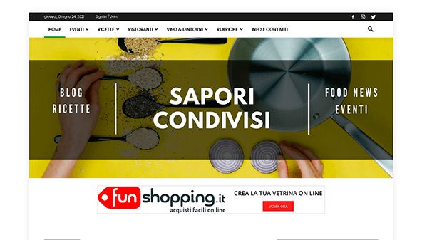 Közös ízek (saporicondivisi.com)