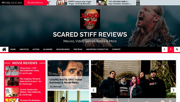 Critiques de Scared stiff (scaredstiffreviews.com)