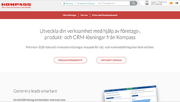 Компасс (Швеция) (se.kompass.com)