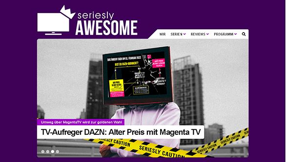 In serie impressionante (serieslyawesome.tv)