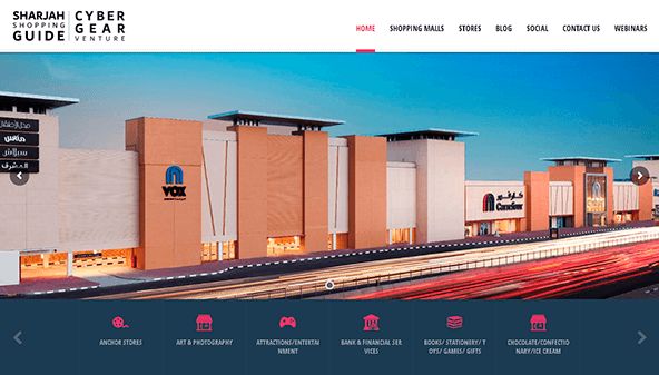 Przewodnik zakupowy po Sharjah (sharjahshoppingguide.com)