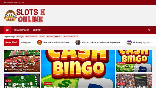 Slots x verkossa (slotsxonline.net)