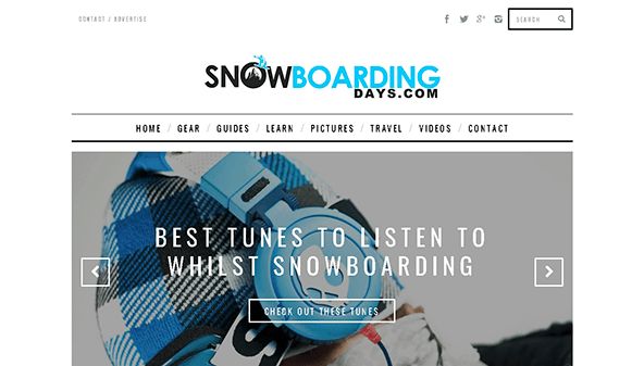 Giorni di snowboard (snowboardingdays.com)
