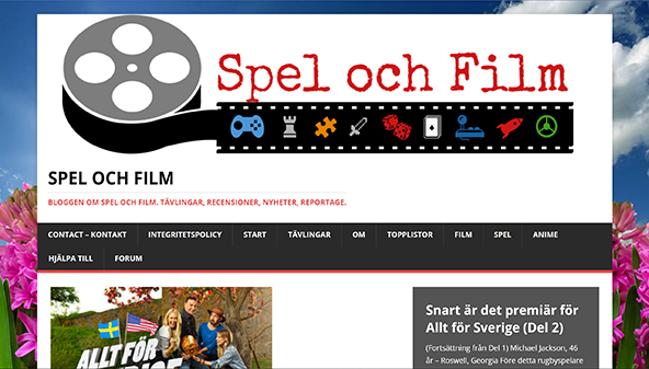 Spill og filmer (spelochfilm.se)