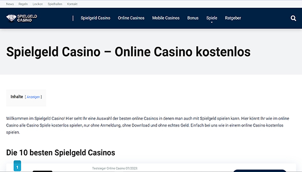 Jogar casino a dinheiro (spielgeld-casino.com)