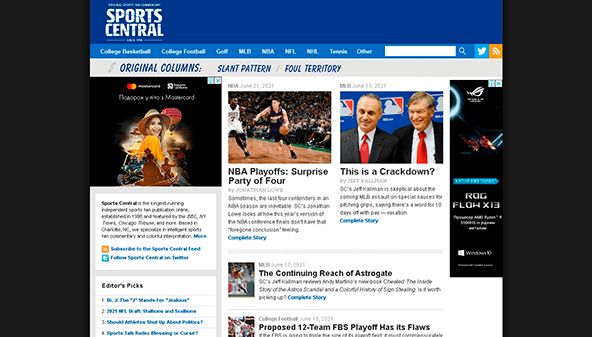 Sportközpont (sports-central.org)
