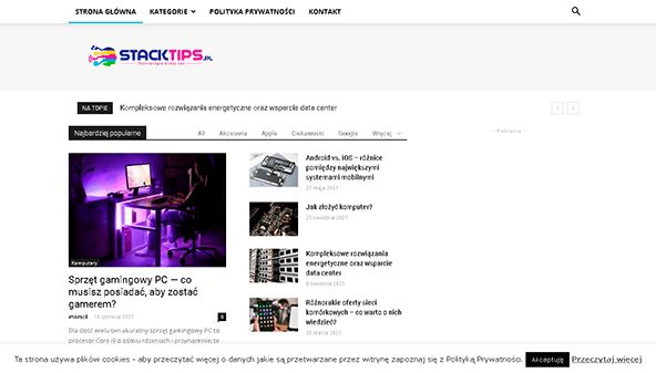 Tippek halmozásához (stacktips.pl)