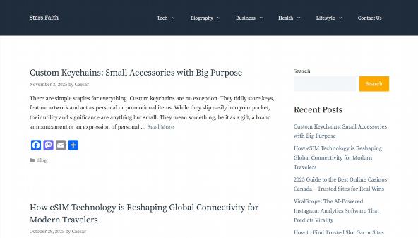 starsfaith.com