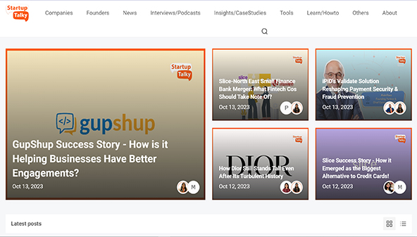 Startup talky (startuptalky.com)
