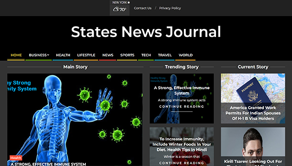 Staters nyhetstidning (statesnewsjournal.com)