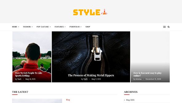 Stílus nyomok (stylecluse.com)