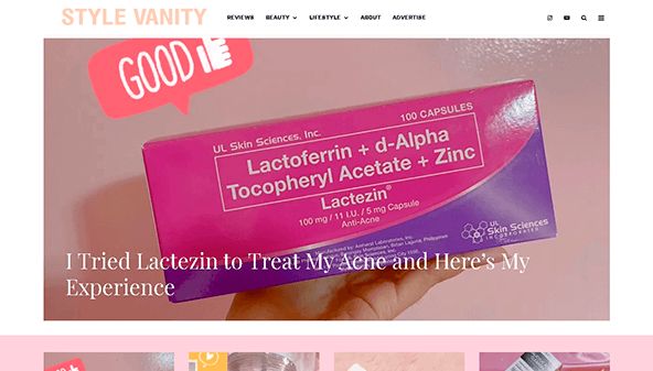 Vanité de style (stylevanity.com)