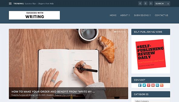 Успех в писательстве (successwithwriting.com)