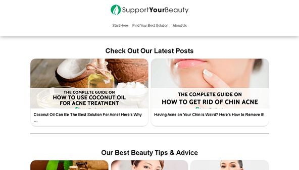 Stöd din skönhet (supportyourbeauty.com)