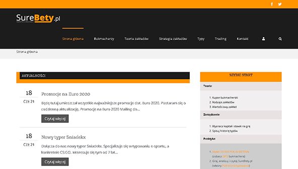 Klart spill (surebety.pl)