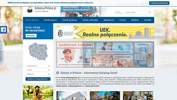 Schulen in Polen (szkolywpolsce.pl)