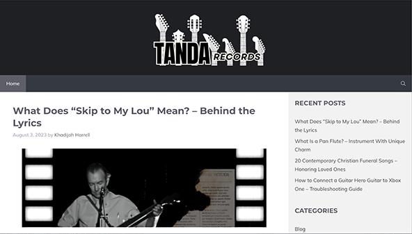 tandarecords.com