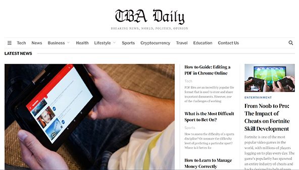 TBA daglig (tbadaily.com)