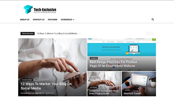 Eksklusiv teknologi (tech-exclusive.com)