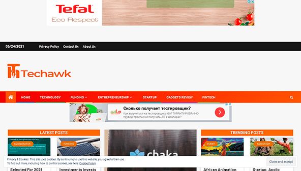 Техок (techawkng.com)
